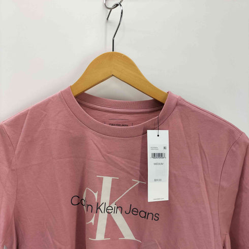カルバンクラインジーンズ Calvin Klein Jeans ロゴプリント刺繍S/S TEE レディース import:M