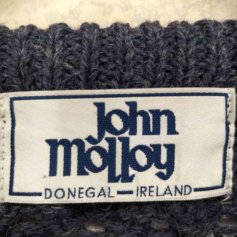 john molloy アイルランド製 アランセーター メンズ