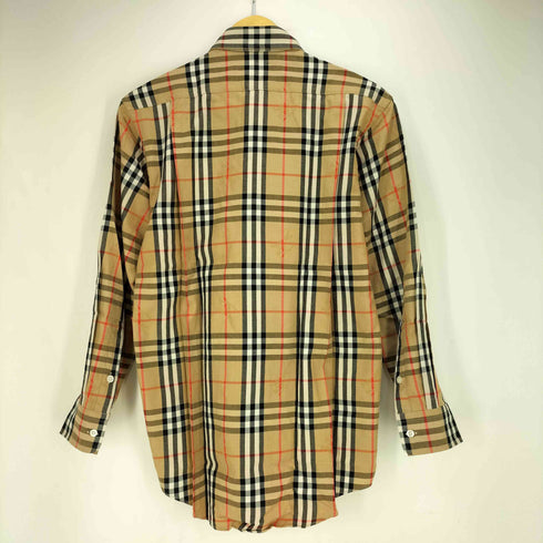 バーバリーズ BURBERRYS 90S ノバチェック シャドーホース L/S レギュラーカラーシャツ メンズ import:M