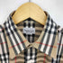 バーバリーズ BURBERRYS 90S ノバチェック シャドーホース L/S レギュラーカラーシャツ メンズ import:M