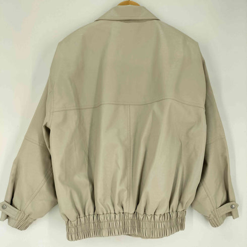 LUGONNCURE フェイクレザージャケット レディース