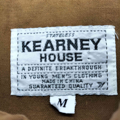 カーニーハウス KEARNEY HOUSE 刺繍L/Sシャツ メンズ JPN:M