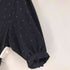 PEYTON PLACE 襟レースデザイン S/S ドットワンピース レディース