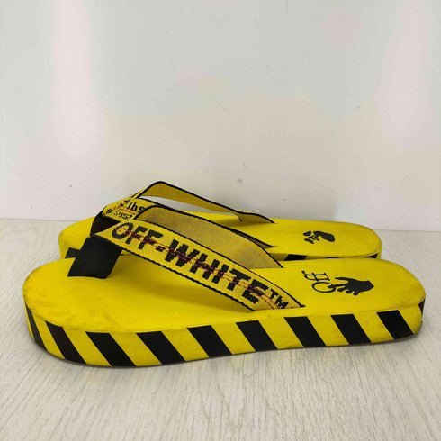 オフホワイト OFF-WHITE INDUSTRIAL BELT FLIP FLOP メンズ US 9.5