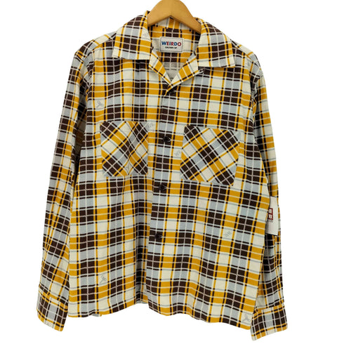 ウィアード WEIRDO WIND UP - L/S CHECK SHIRTS メンズ S