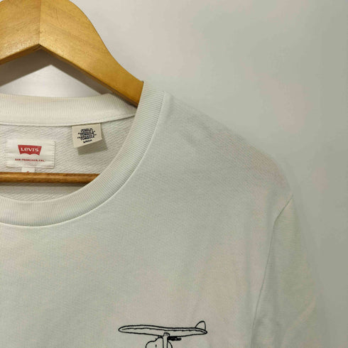 リーバイス Levis キャラクタープリント クルーネックスウェットシャツ メンズ JPN:S