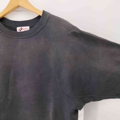 グラッドハンド GLADHAND AKOM - SWEAT 10.7Oz GUSSET ACTION SLEEVE 10.7オンス ゲスト アクション ダメージ加工 ラグランスリーブスウェット トレーナー メンズ M