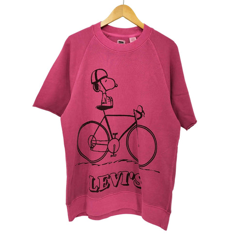 リーバイス Levis キャラクタープリント ラグラン スウェット Tシャツ メンズ JPN:S