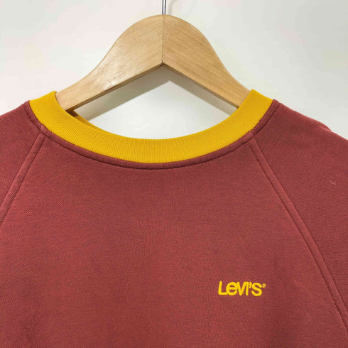 リーバイス Levis ロゴ刺繍 ラグラン スウェット メンズ JPN:S