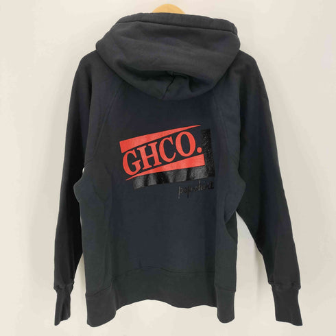 グラッドハンド GLADHAND AKOM - AFTER HOODIE ラバープリント 後付けパーカー メンズ JPN:M