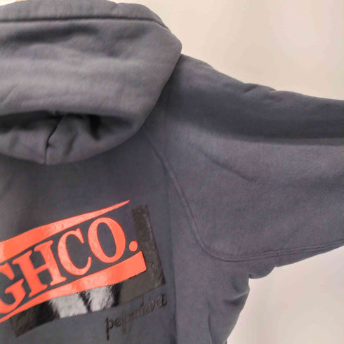 グラッドハンド GLADHAND AKOM - AFTER HOODIE ラバープリント 後付けパーカー メンズ JPN:M
