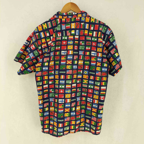 パーソンズフォーメン person's for men 国旗柄 パジャマシャツ メンズ M