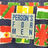 パーソンズフォーメン person's for men 国旗柄 パジャマシャツ メンズ M