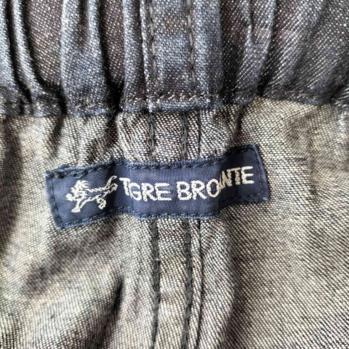 ティグルブロカンテ TIGRE BROCANTE インディゴブルー コットン イージー テーパードパンツ メンズ JPN:M