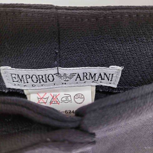 エンポリオアルマーニ EMPORIO ARMANI ウール ハイウエスト スラックス レディース 42