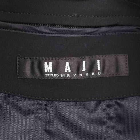 MAJISTYLED BY RYNSHU ステンカラーコート ビジネスコート メンズ import:S