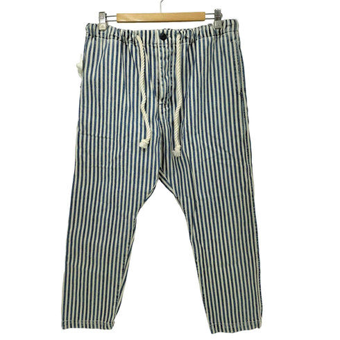 Dr.Collectors LOT P17 LE BENOUZE USMC FRENCH INDIGO STRIPED PANTS メンズ JPN:L