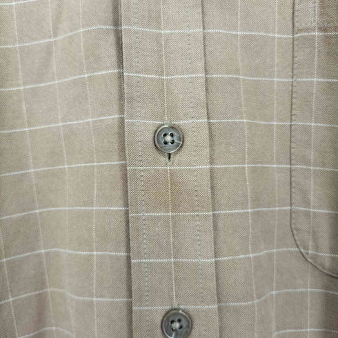 ヴァンヒューゼン VAN HEUSEN ボタンダウンチェックシャツ ビッグサイズ メンズ 4XL