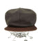 オールドクロウ OLD CROW SPEED SHOP - LEATHER CASQUETTE メンズ M