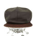 オールドクロウ OLD CROW SPEED SHOP - LEATHER CASQUETTE メンズ M