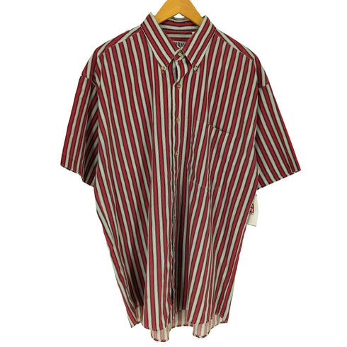FARAH S/S ボタンダウン ストライプシャツ メンズ