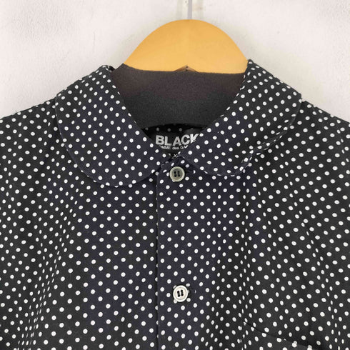 ブラックマーケットコムデギャルソン black market COMME des GARCONS AD2015 ラウンドカラー ドットシャツ レディース JPN:XS