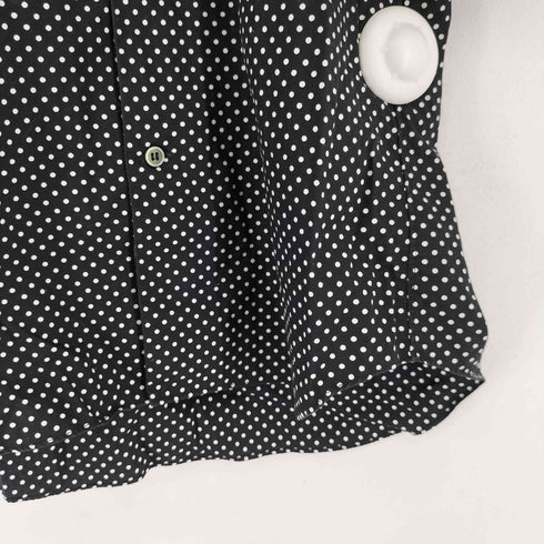ブラックマーケットコムデギャルソン black market COMME des GARCONS AD2015 ラウンドカラー ドットシャツ レディース JPN:XS