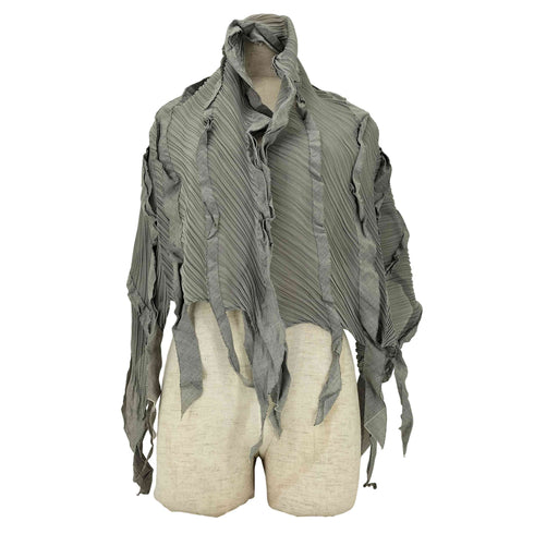 プリーツプリーズイッセイミヤケ PLEATS PLEASE ISSEY MIYAKE フリンジ プリーツショール レディース