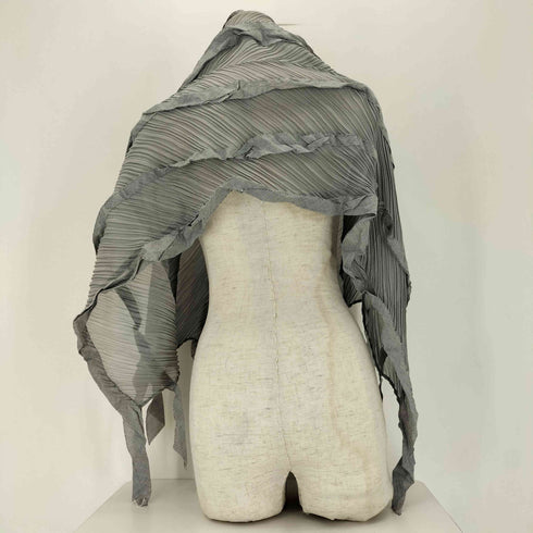 プリーツプリーズイッセイミヤケ PLEATS PLEASE ISSEY MIYAKE フリンジ プリーツショール レディース