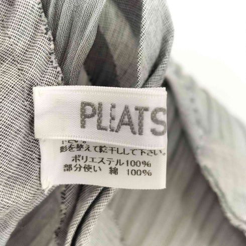 プリーツプリーズイッセイミヤケ PLEATS PLEASE ISSEY MIYAKE フリンジ プリーツショール レディース