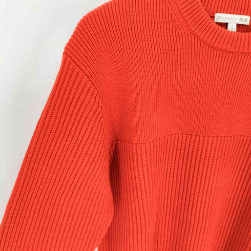 ユニクロジェイダブリューアンダーソン UNIQLO JW ANDERSON リブクルーネックセーター メンズ JPN:L