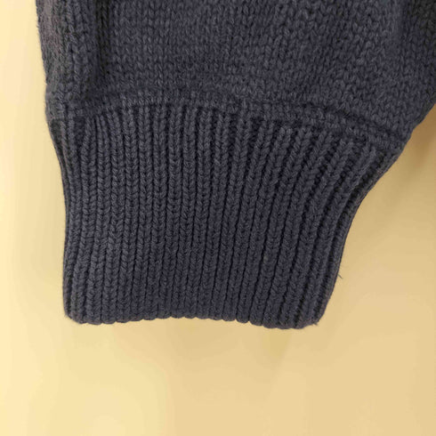 エディーバウアー Eddie Bauer 80-90S 黒タグ後期 コットンニット メンズ import:M