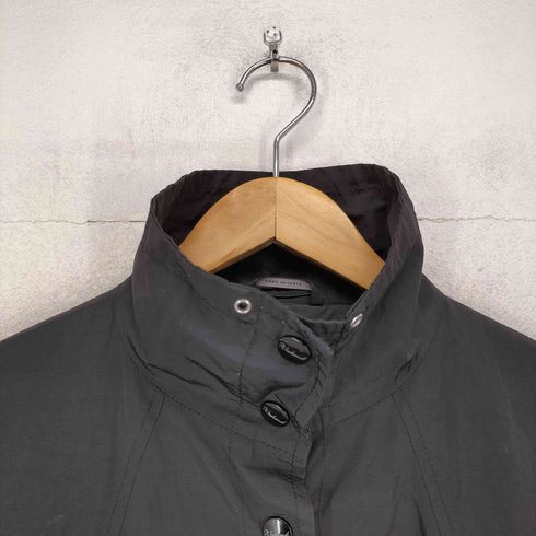 マックスマーラウィーケンドライン Max Mara WEEKEND LINE ミニマルデザイン ナイロン スタンドカラー ハーフコート ジャケット レディース 36