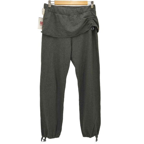 アディダス adidas ストリング レイヤード スウェットパンツ レディース