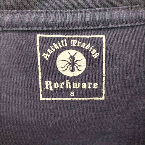 ROCKWARE バンド 両面 プリント S/S クルーネック Tシャツ メンズ import:S