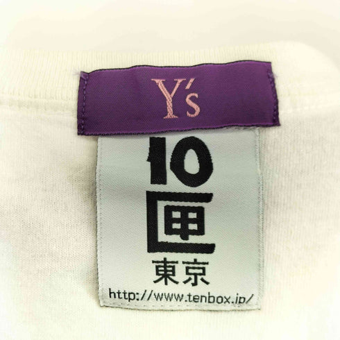 タケシコウサカバイワイズピンクレーベル TAKESHI KOSAKA by Y’s Pink Label ロゴプリント S/S Tシャツ メンズ JPN:3