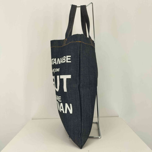 ジュンヤワタナベコムデギャルソンマン JUNYA WATANABE COMME des GARCONS MAN 00s DEBUT プリントデニムトートバッグ メンズ