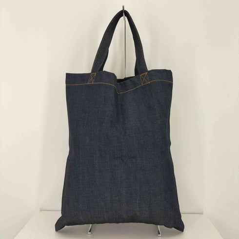 ジュンヤワタナベコムデギャルソンマン JUNYA WATANABE COMME des GARCONS MAN 00s DEBUT プリントデニムトートバッグ メンズ
