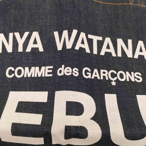 ジュンヤワタナベコムデギャルソンマン JUNYA WATANABE COMME des GARCONS MAN 00s DEBUT プリントデニムトートバッグ メンズ