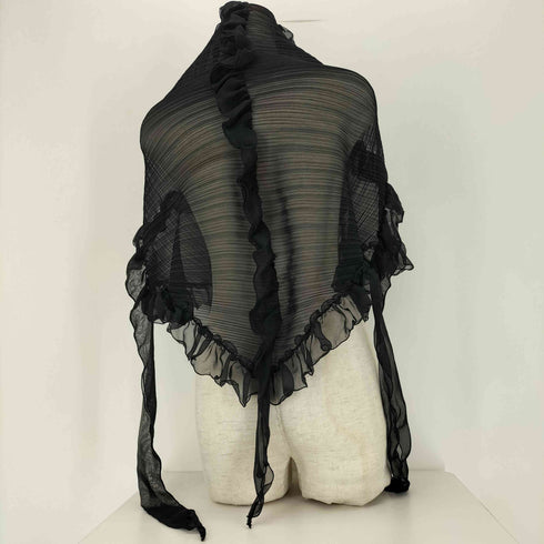プリーツプリーズイッセイミヤケ PLEATS PLEASE ISSEY MIYAKE フリルプリーツショール レディース