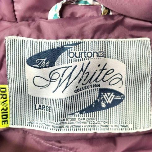 バートン BURTON 総柄 スキーウェア ジャケット レディース import:L