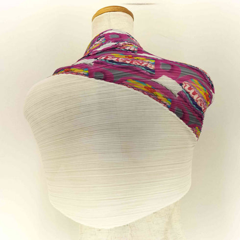 プリーツプリーズイッセイミヤケ PLEATS PLEASE ISSEY MIYAKE WASH 洗剤柄 プリーツスカーフ レディース