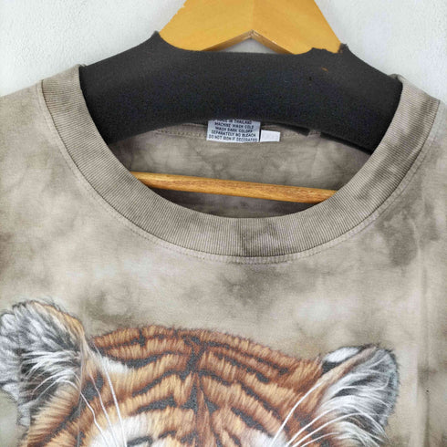 アニマルプリント タイダイ S/S Tシャツ メンズ import:XXL