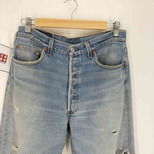 リーバイス Levis 501xx 90S USA製 ボタン裏553刻印 サンベニート工場 ボタンフライ デニムパンツ メンズ W35 636