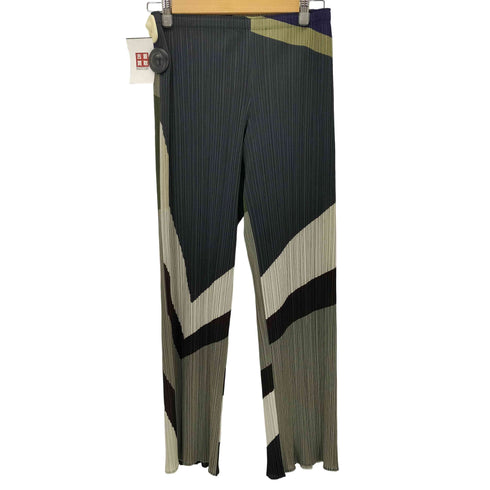 プリーツプリーズイッセイミヤケ PLEATS PLEASE ISSEY MIYAKE マルチカラー プリーツイージーパンツ レディース