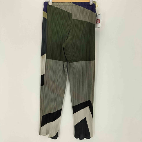 プリーツプリーズイッセイミヤケ PLEATS PLEASE ISSEY MIYAKE マルチカラー プリーツイージーパンツ レディース