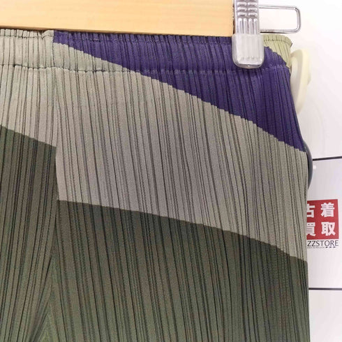 プリーツプリーズイッセイミヤケ PLEATS PLEASE ISSEY MIYAKE マルチカラー プリーツイージーパンツ レディース