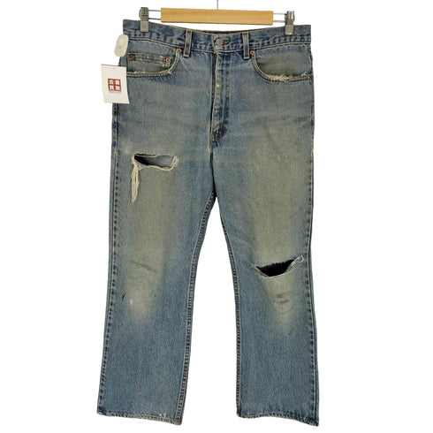 リーバイス Levis 90S 517 ボタン裏 554刻印 サンアントニオ工場 ブーツカット ジップフライ ブーツカット デニムパンツ メンズ W34 L29
