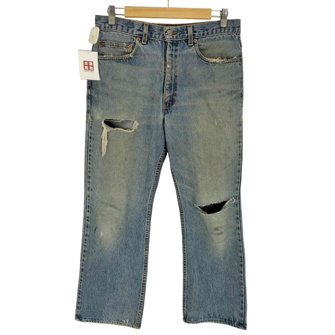 リーバイス Levis 90S 517 ボタン裏 554刻印 サンアントニオ工場 ブーツカット ジップフライ ブーツカット デニムパンツ メンズ W34 L29