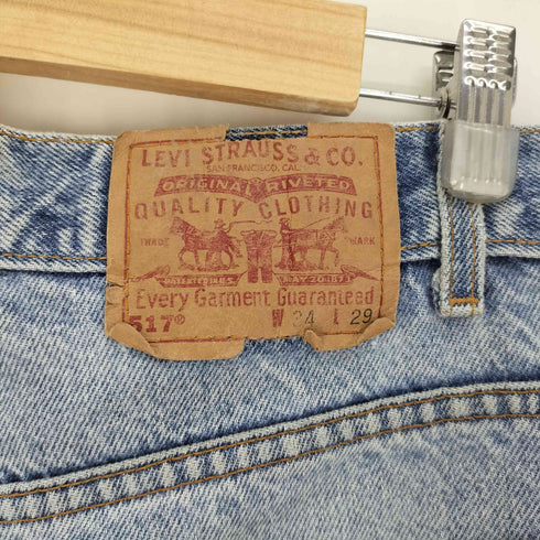 リーバイス Levis 90S 517 ボタン裏 554刻印 サンアントニオ工場 ブーツカット ジップフライ ブーツカット デニムパンツ メンズ W34 L29